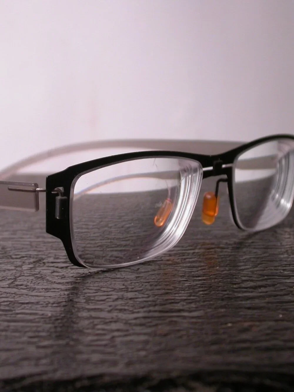 Marcus T M2 Silver Strip Titanium Modern Eyeglasses Frames Made in Germany